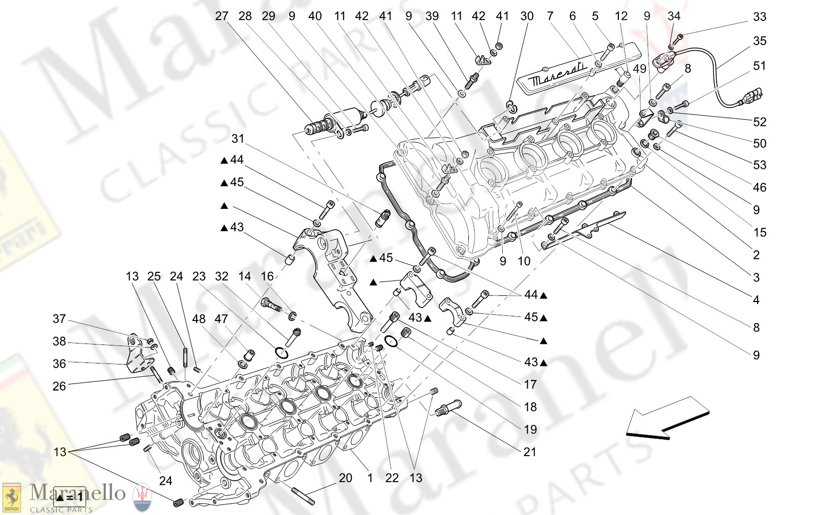 M1.21 - 13 - M121 - 13 Lh Cylinder Head