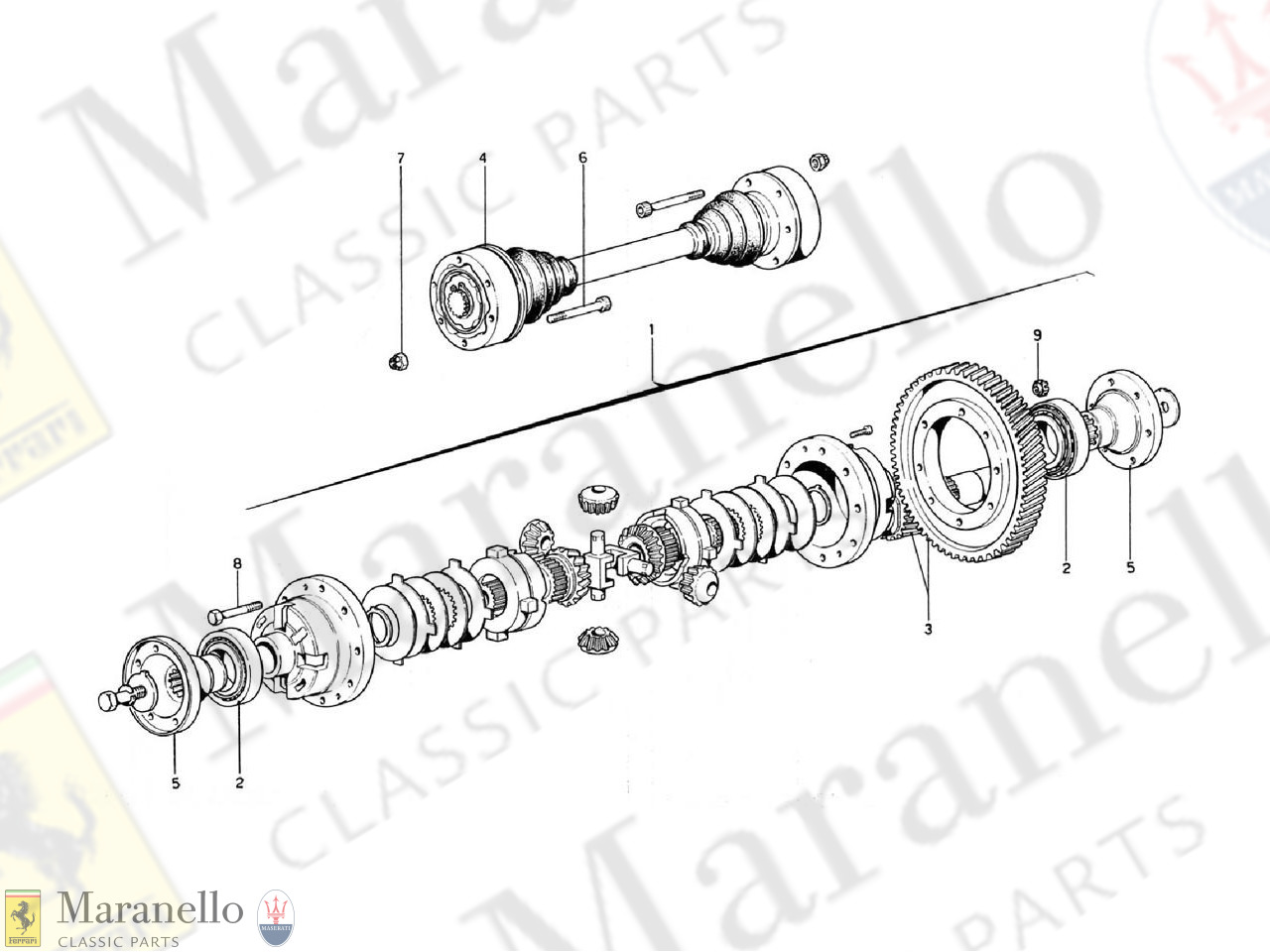 027 - Differential And Axle Shafts