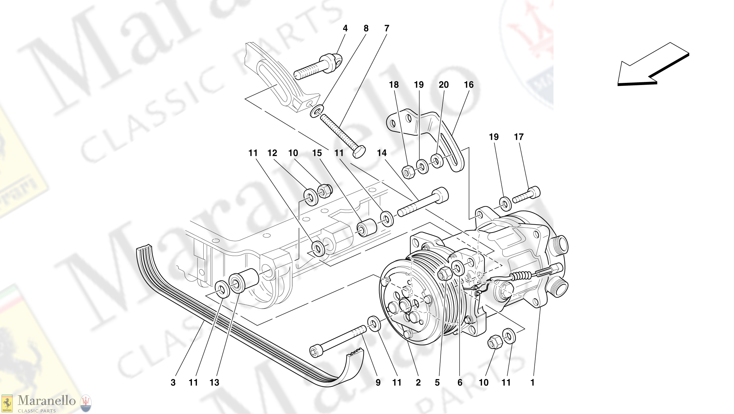 054 - Air Conditioning Compressor