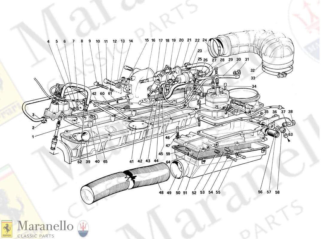 011 - Fuel Injection System - Air Intake, Lines