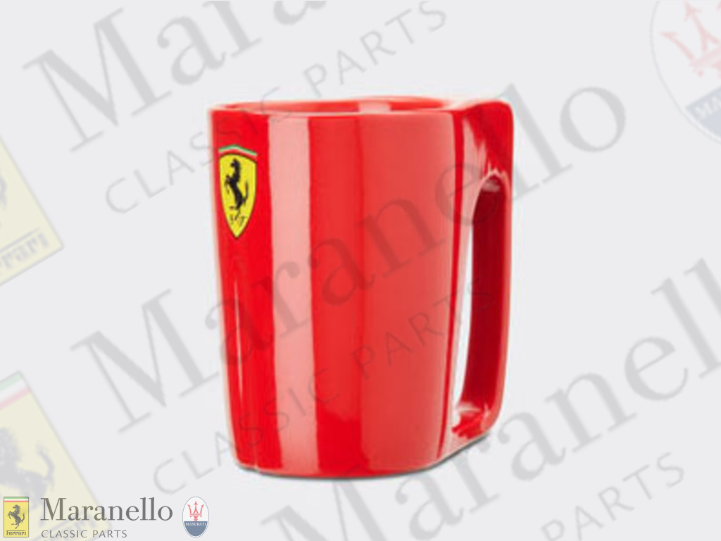 The Ferrari Mug Glossy Durable Porcelain - REDC
