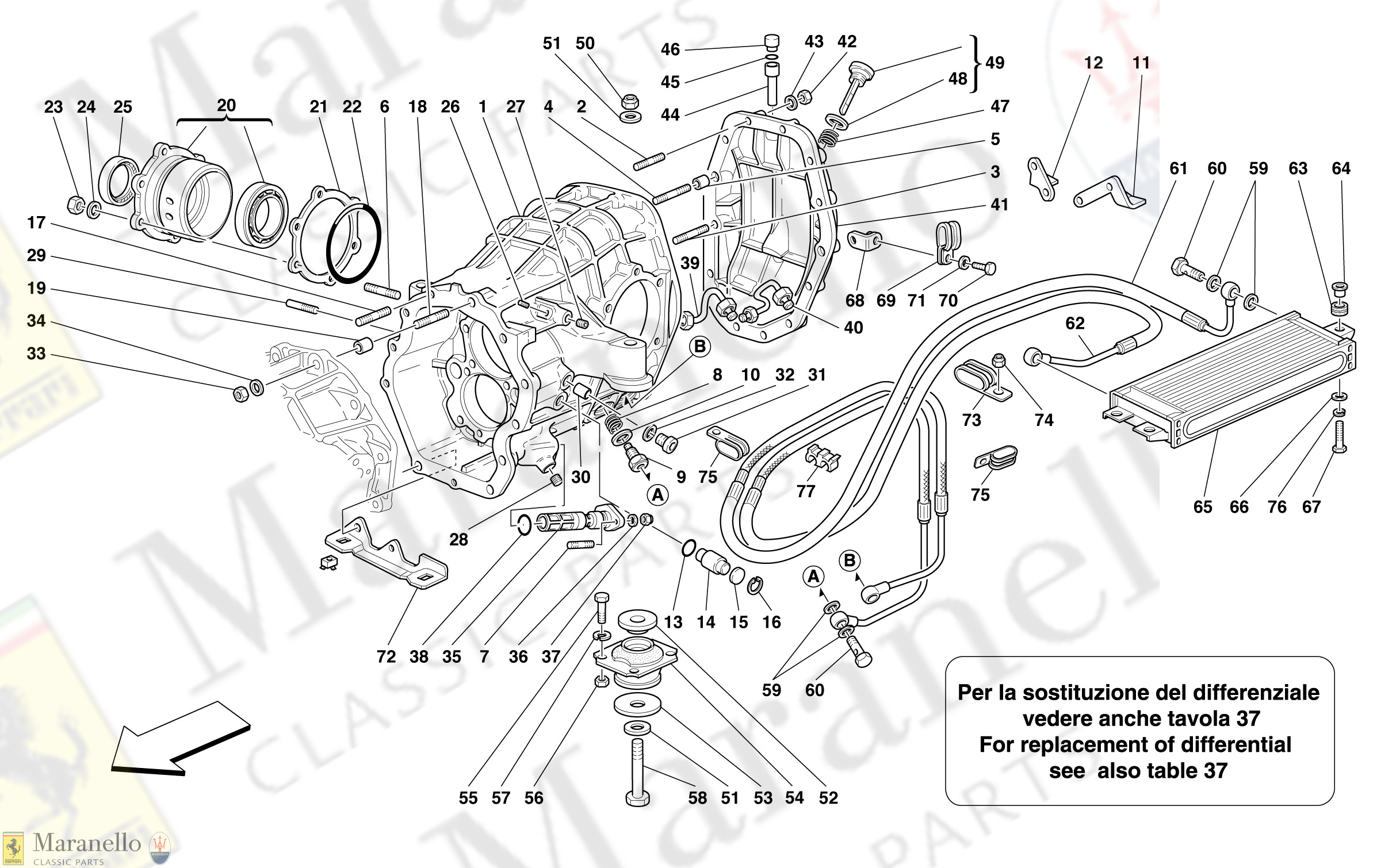 031 - Differential Carrier And Clutch Cooling Radiator