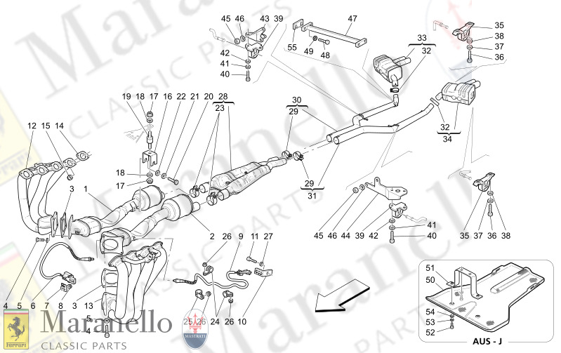 M1.82 - 1 EXHAUST SYSTEM