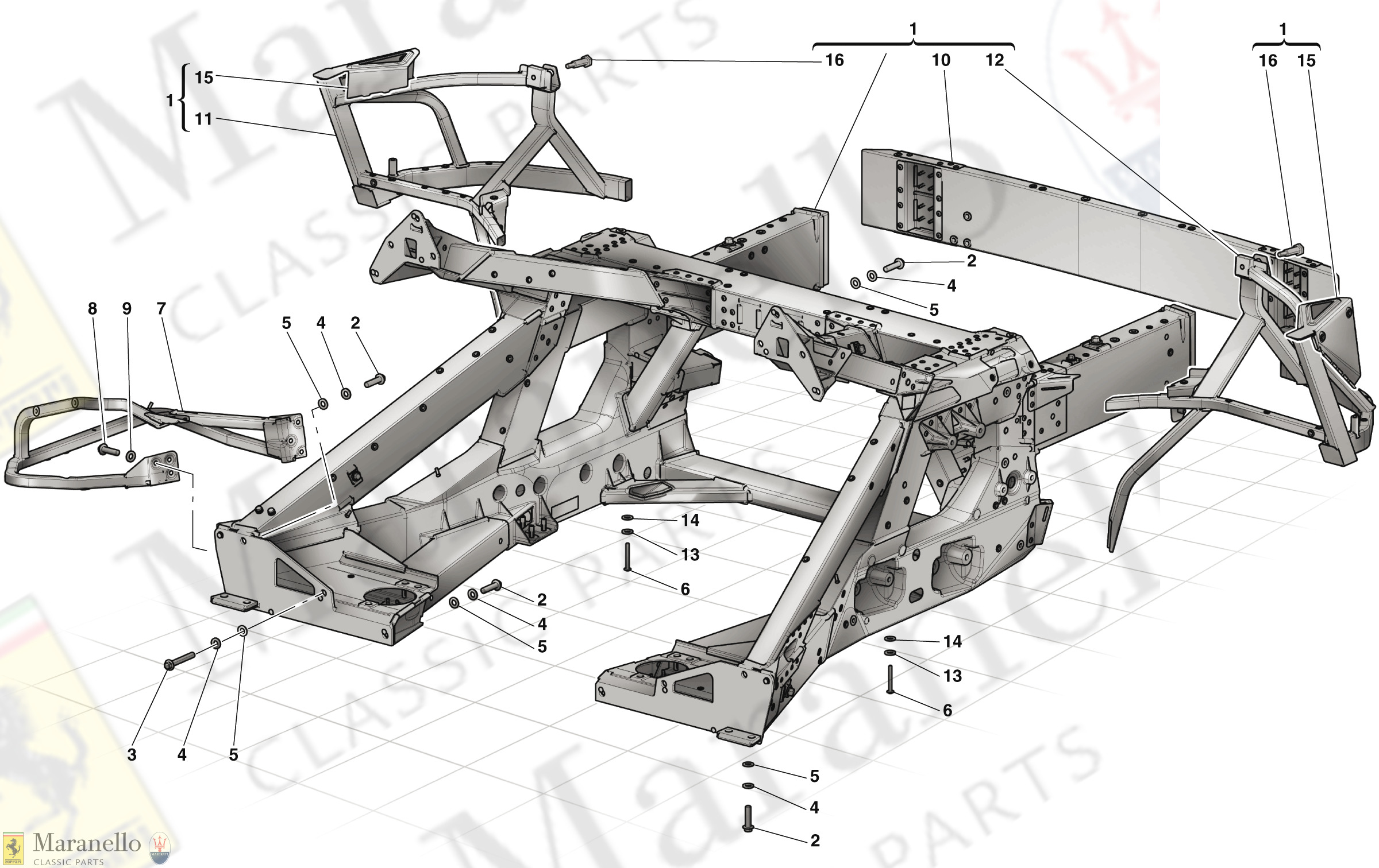 101 - Rear Subchassis