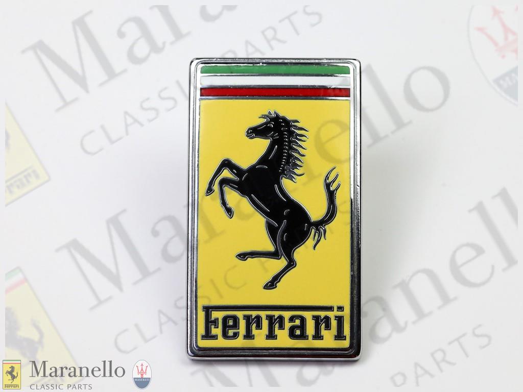 Ferrari part 62673100 - Front Nose Badge -Adhesive Type | Maranello ...