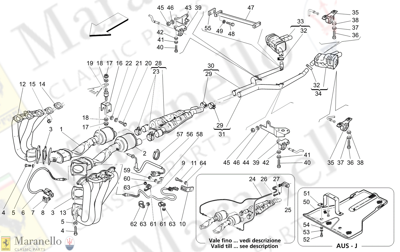 M1.82 - 11 - M182 - 11 Exhaust System