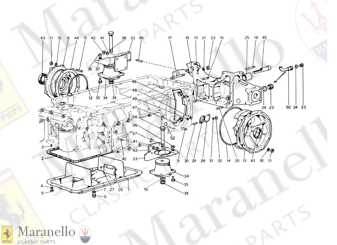 019 - Gearbox - Mountings And Covers