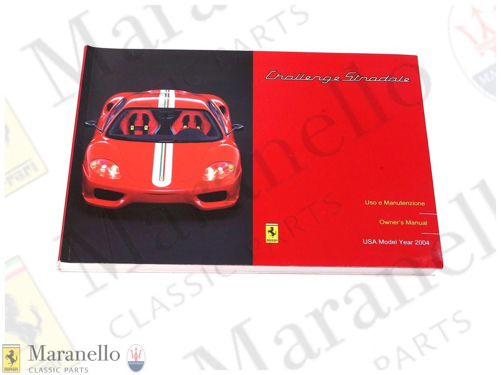360 Challenge Stradale Owners Handbook (USA 2004 Model)