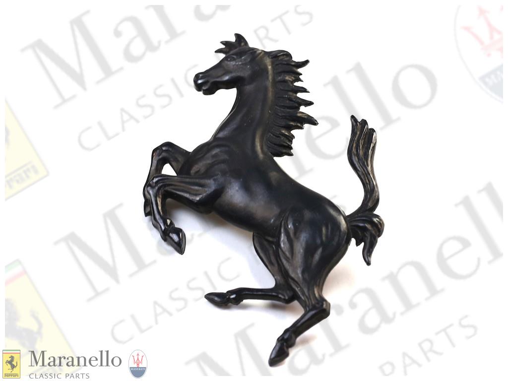 Prancing Horse Motif Black