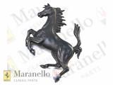 Prancing Horse Motif Black