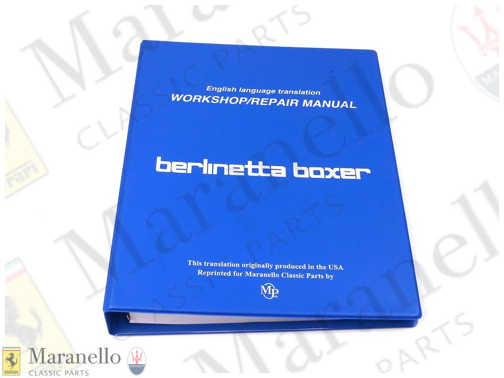 Berlinetta Boxer Workshop Manual Reprint (English)