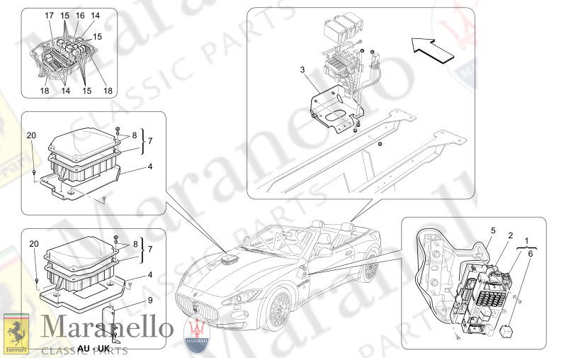 08.61 - 1 RELAYS, FUSES AND BOXES