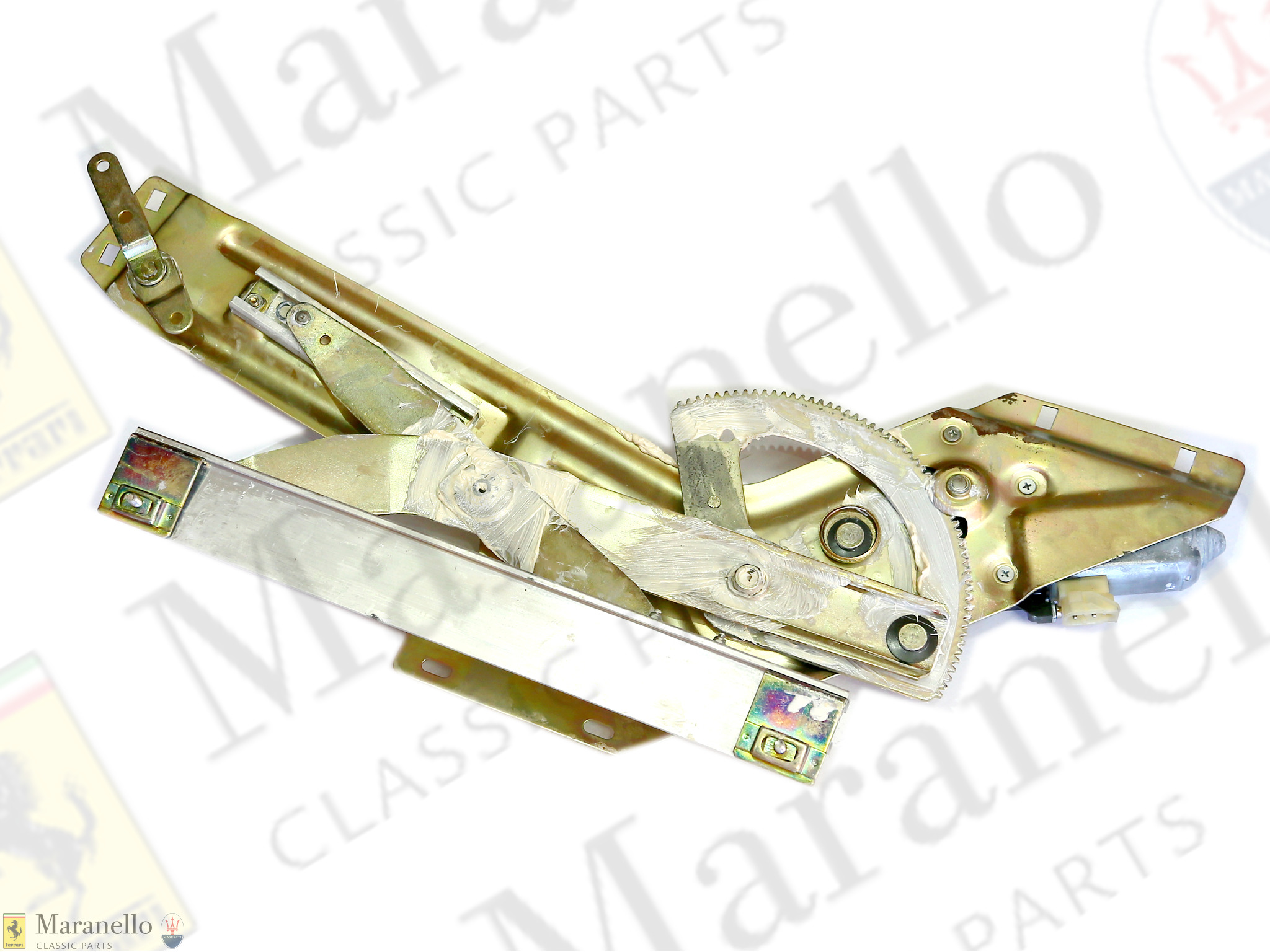 Ferrari part 66219100 LH Window Lift Mechanism Maranello Classic Parts