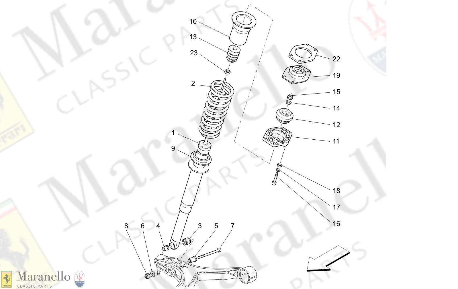 06.11 - 16 - 0611 - 16 Front Shock Absorber Devices