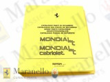 Mondial T and Cabriolet 1993 Parts Catalogue