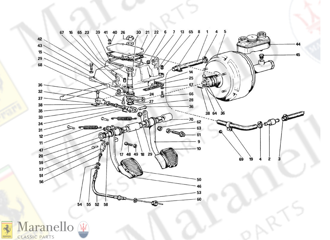 030 - Pedal Board - Brake And Clutch Controls