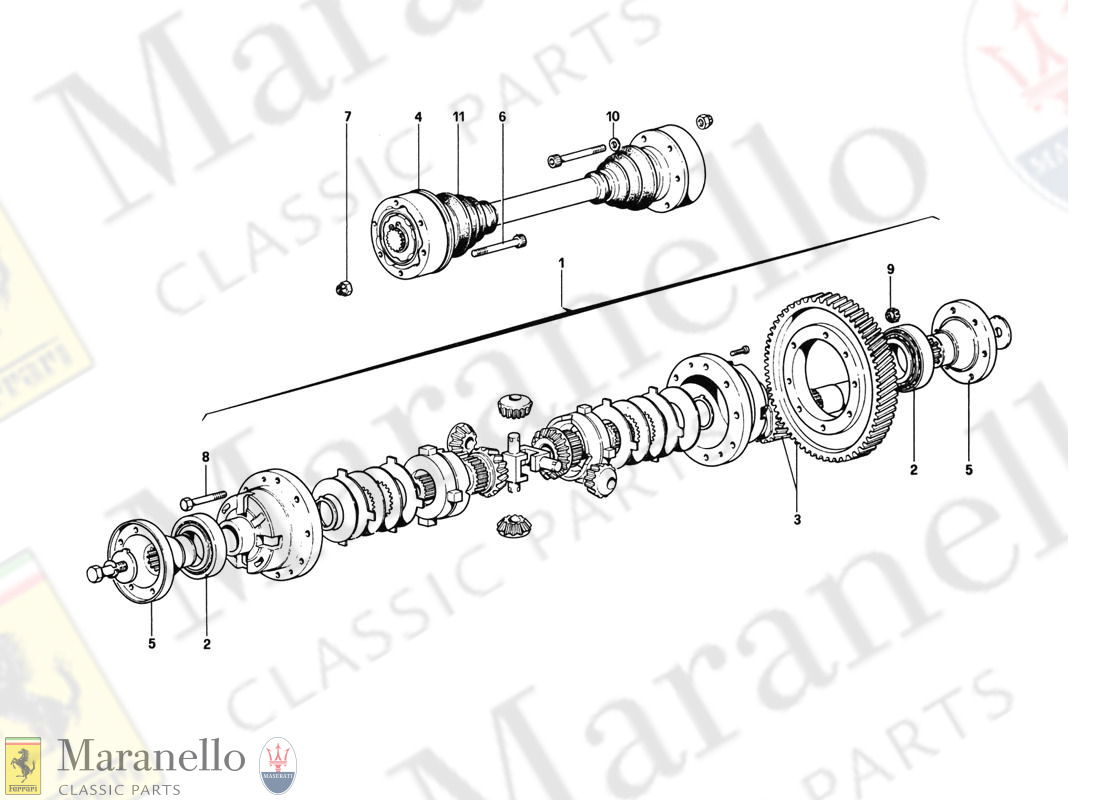 029 - Differential And Axle Shaft